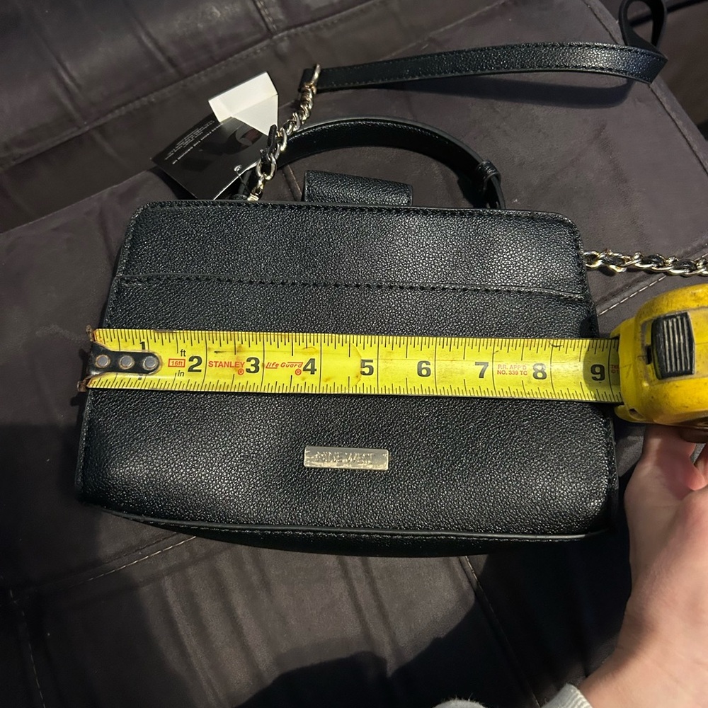 Nine West Black Crossbody Bag with Gold Accents - Picture 8 of 9